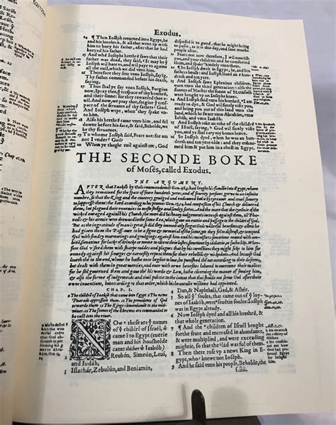 1560 Geneva Bible A P Manuscripts