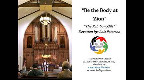 Mar St Be The Body At Zion Lenten Devotional Youtube