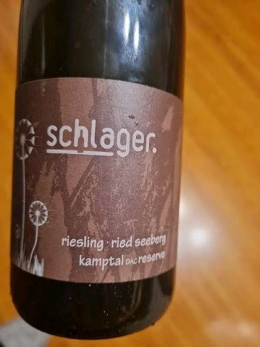 Schlager Reserve Riesling Ried Seeberg Vivino US