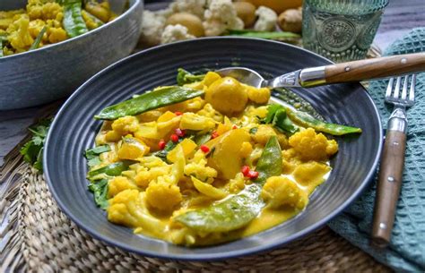 Blumenkohl Curry Mit Kokosmilch Kochen Aus Liebe