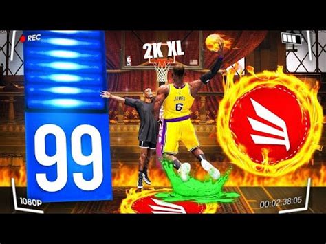 NBA 2K 23 With A 99 Driving Dunk In 99 Block Hall Of Fame Posterizer