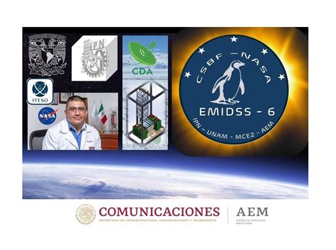 Probarán nuevo módulo espacial mexicano EMIDSS 6 en misión de NASA