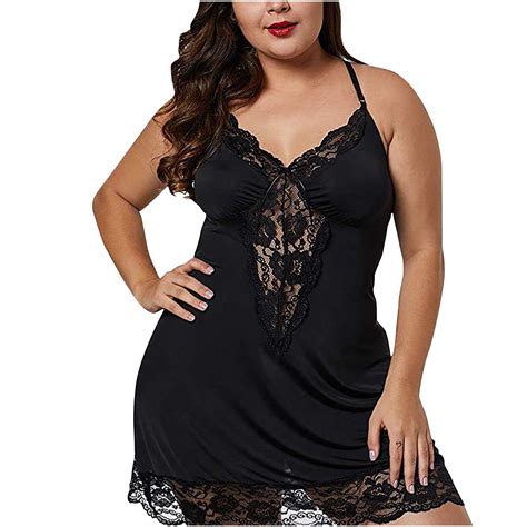 Sodopo Lingerie Set Women S Lace Sexy Pajama Suspender Suit Walmart