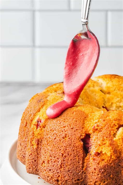 Lemon Raspberry Bundt Cake A Classic Twist