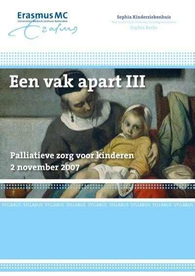 Een Vak Apart Iii Agora Landelijk Ondersteuningspunt Palliatieve Zorg