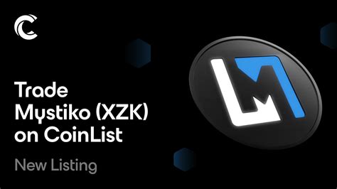 Trade Mystiko Xzk On Coinlist