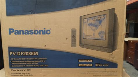 Panasonic DVD, VCR, TV Combo - $50 to $75 - Business NEWS - Paulding.com