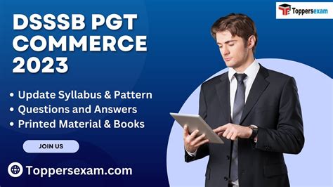 DSSSB PGT COMMERCE Vacancy 2023 Preparation Eligibility Syllabus