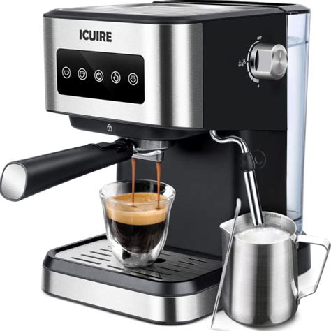 Dropship Espresso Machine With Milk Frother, 20 Bar Pump Pressure ...