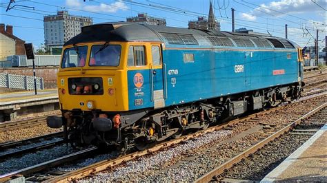 Trains At Doncaster Including GBRF 47749 69006 22 03 24 Trains