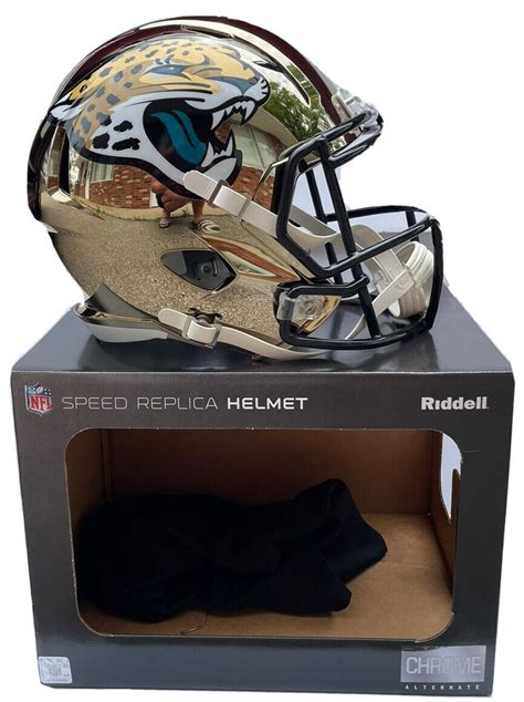 Jacksonville Jaguars Riddell NFL CHROME Replica Full Size Speed