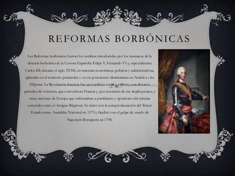 Reformas Borbónicas