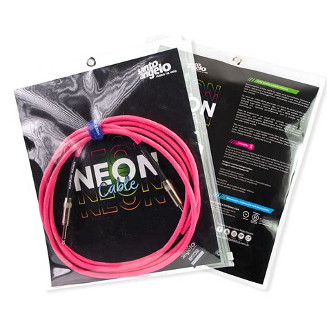 Cabo Instrumento P10 P10 Mono Mono Santo Angelo NEON PINK Reto Reto