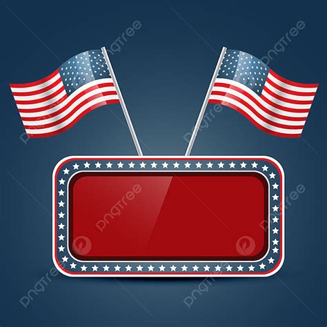 Independent Day Usa Vector Hd Images Th Of July American Flag Usa