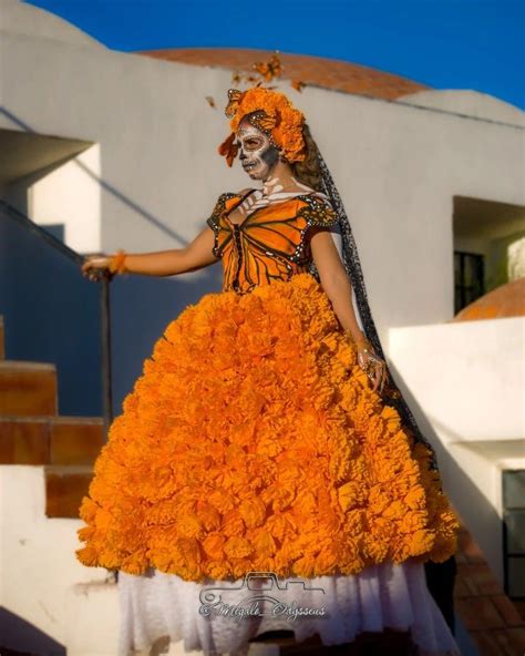 Catrina Mariposa Monarca Catrina Costume Catrina Dress Creative