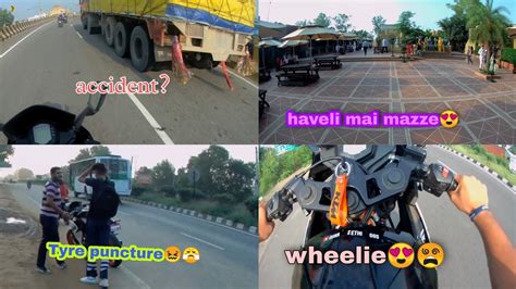 Sunday Ride Pe Accident Ninja Saath Lagi Race Haveli Mai