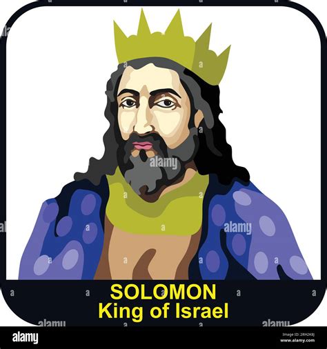 King solomon portrait Stock Vector Images - Alamy 
