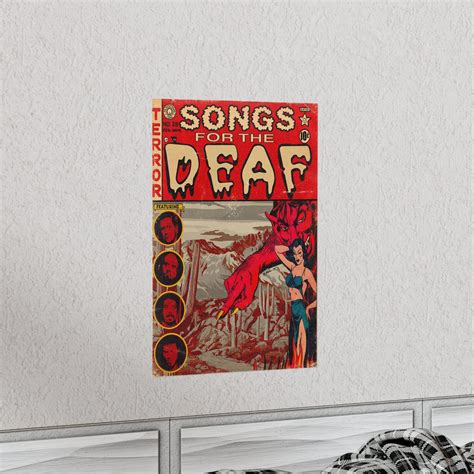 Queens Of The Stone Age - Songs For The Deaf - QOTSA - Vertical Matte ...