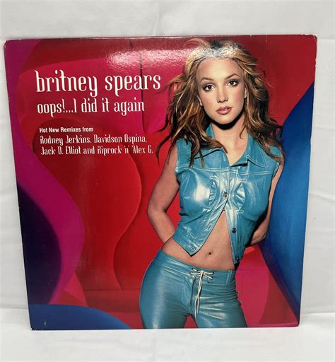 Britney Spears Oops I Did It Again Single