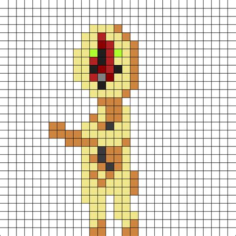 Ghost Missingno Sprite Perler Bead Pattern Bead Sprite General Images