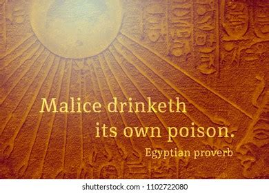 Ancient Egyptian Proverb Citation Images Stock Photos D Objects