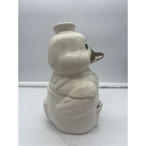 Vintage Sailor Duck Cookie Jar AS IS Etsy