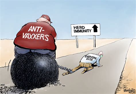 Editorial Cartoon U S Anti Vaxxers Covid Vaccines The Week