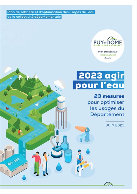 Plan De Sobri T Et D Optimisation Des Usages De L Eau De La