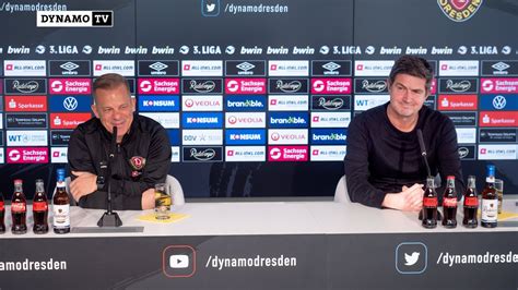 Spieltag Sgd Svs Pressekonferenz Vor Dem Spiel Youtube