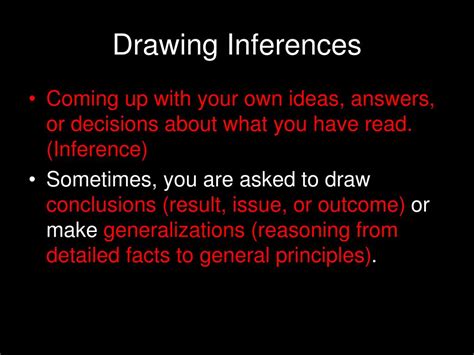 Ppt Drawing Inferences Powerpoint Presentation Free Download Id