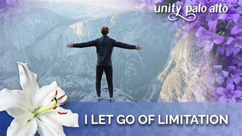 I Let Go Of Limitation Days Of Letting Go Lent Youtube