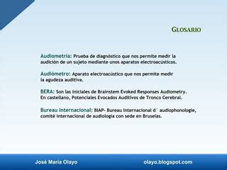 Discapacidad Auditiva Glosario Ppt