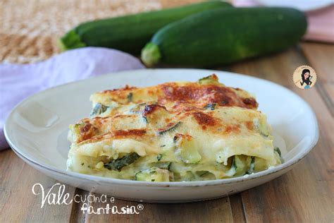 Lasagne Alle Zucchine Ricetta Con Besciamella Leggera