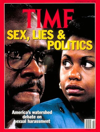 Time Magazine Cover Anita Hill And Clarence Thomas Oct 21 1991