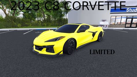 Southwest Florida Z C Corvette Drag Tune Roblox Youtube