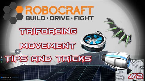 Robocraft Triforcing Movement Blocks - Tips and Tricks - YouTube