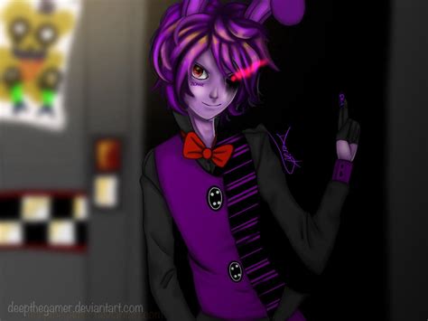 Bonnie (FNAF FAN ART) by Glamra on DeviantArt