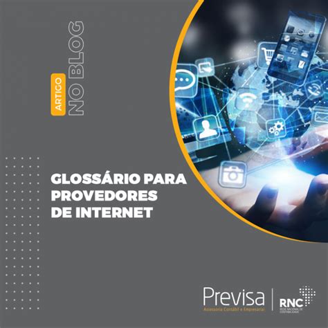 Glossário para provedores de Internet