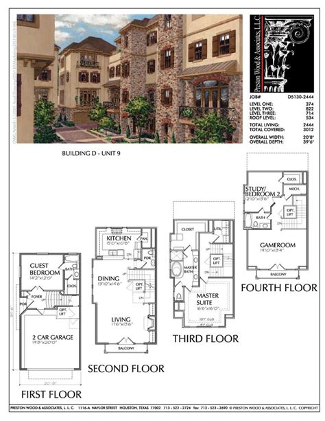 Townhouse Floor Plans - Modern Designs for Your Dream Home