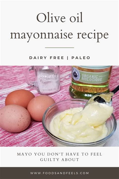 Homemade Olive Oil Mayonnaise Recipe (Paleo)