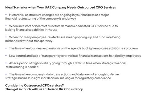 Outsourced CFO Services Dubai CFO Services UAE