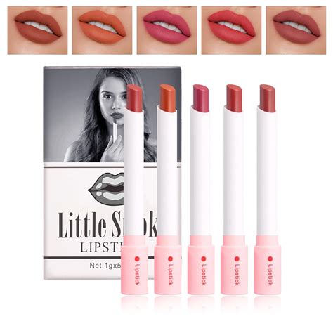 Amazon QIUFSSE 5 Colors Nude Matte Lipstick For Women Matte