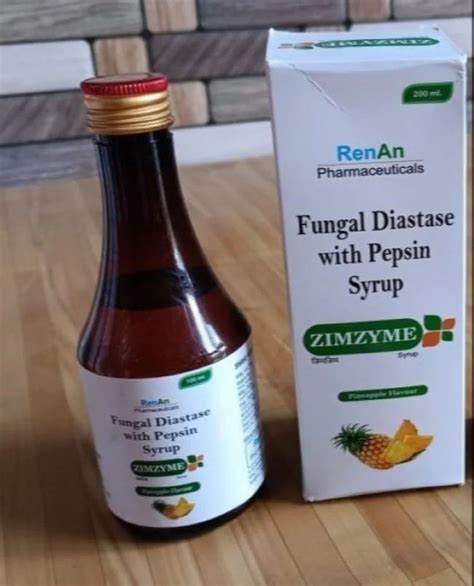 200ml Fungal Diastase Pepsin Syrup At Rs 120 Box Fungal Diastase