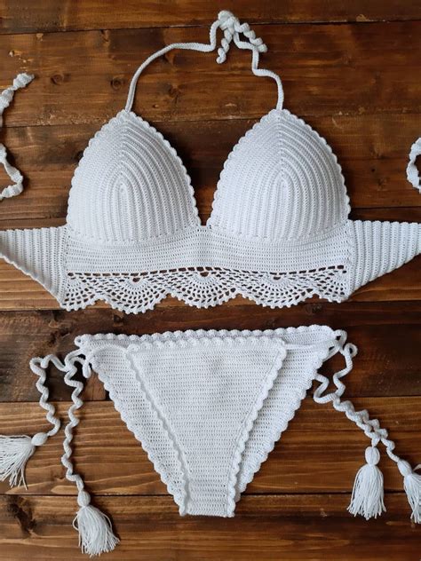 Crochet Swimsuit Crochet Swimwear Crochet Bikini Crochet Etsy