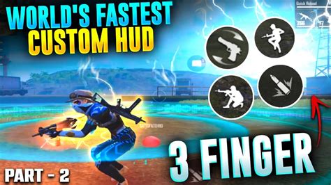 Top 3 Custom HUD Of Fastest 3 Finger Players Best 3 Finger Custom HUD