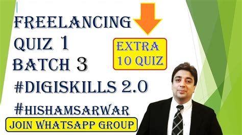 Digiskills Freelancing Quiz Batch Solution Freelancing Quiz