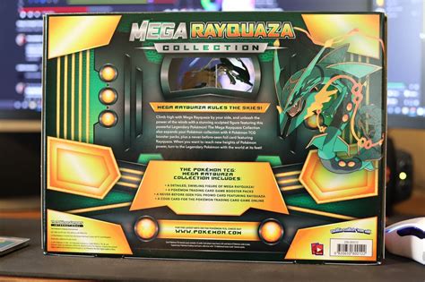 Mavin Pokémon Mega Rayquaza Collection Figure Box