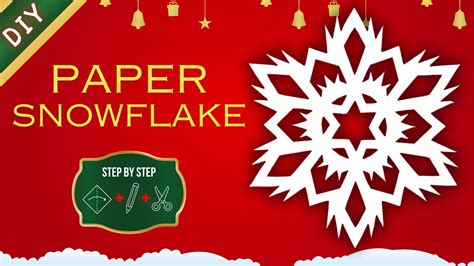 How To Make A Snowflake From Paper Tutorial Turbofuncrafts