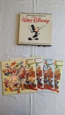 The Magical Music Of Walt Disney Years Of Orig Sound Tracks Lp Box