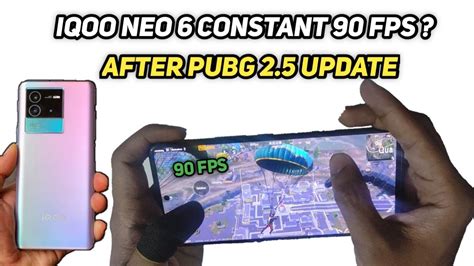 Iqoo Neo 6 After Pubg 25 Update Constant 90 Fps Test Gameplay Youtube